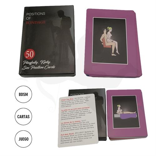 Juego de naipes de bondage